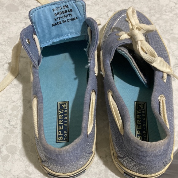 Sperry Bahama two eye lace up top sider a - Picture 6 of 11